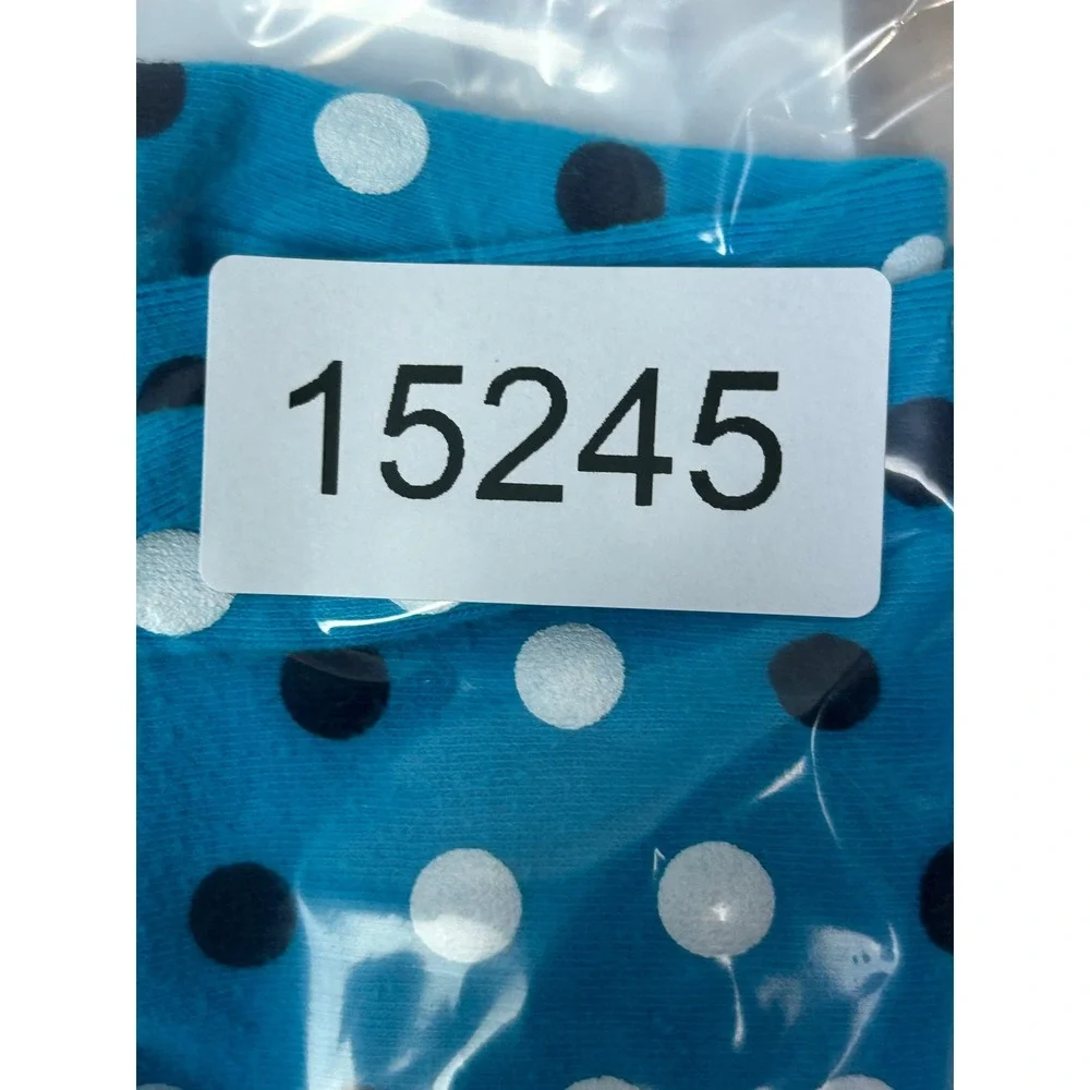 Justice Turquoise Blue Polka Dot Ruffle Camisole Tank Top Girls 8 Y2K Retro